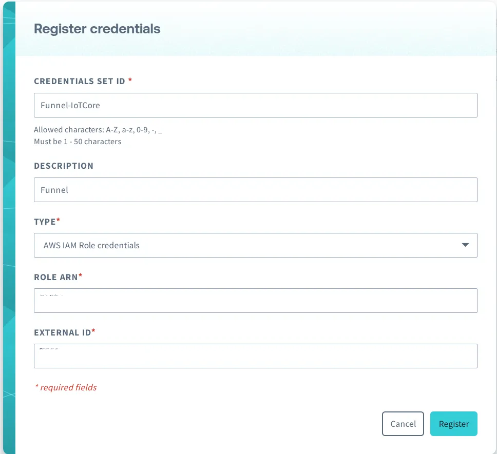 credetial registration
