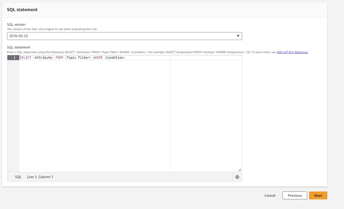 Configure the rule